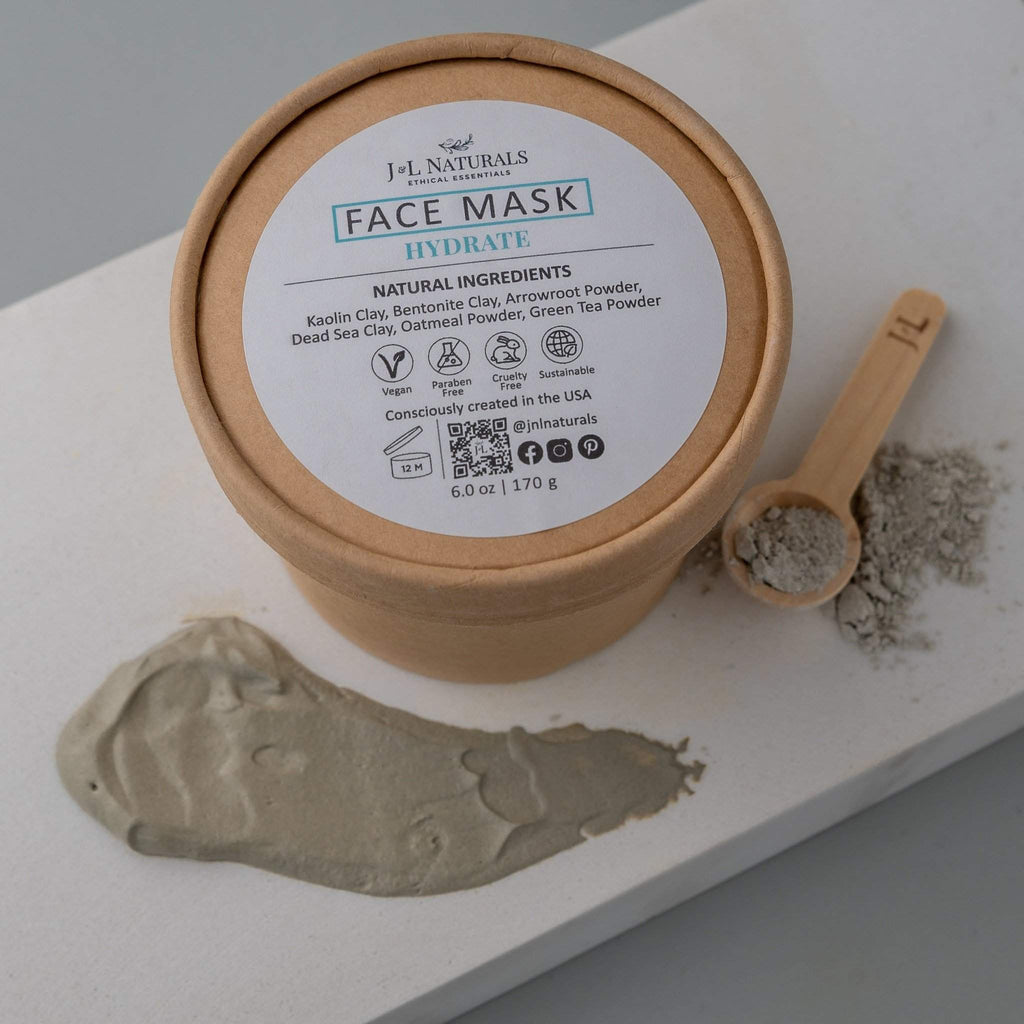 J&L Naturals Balance Face Mask – All-Natural & Zero-Waste