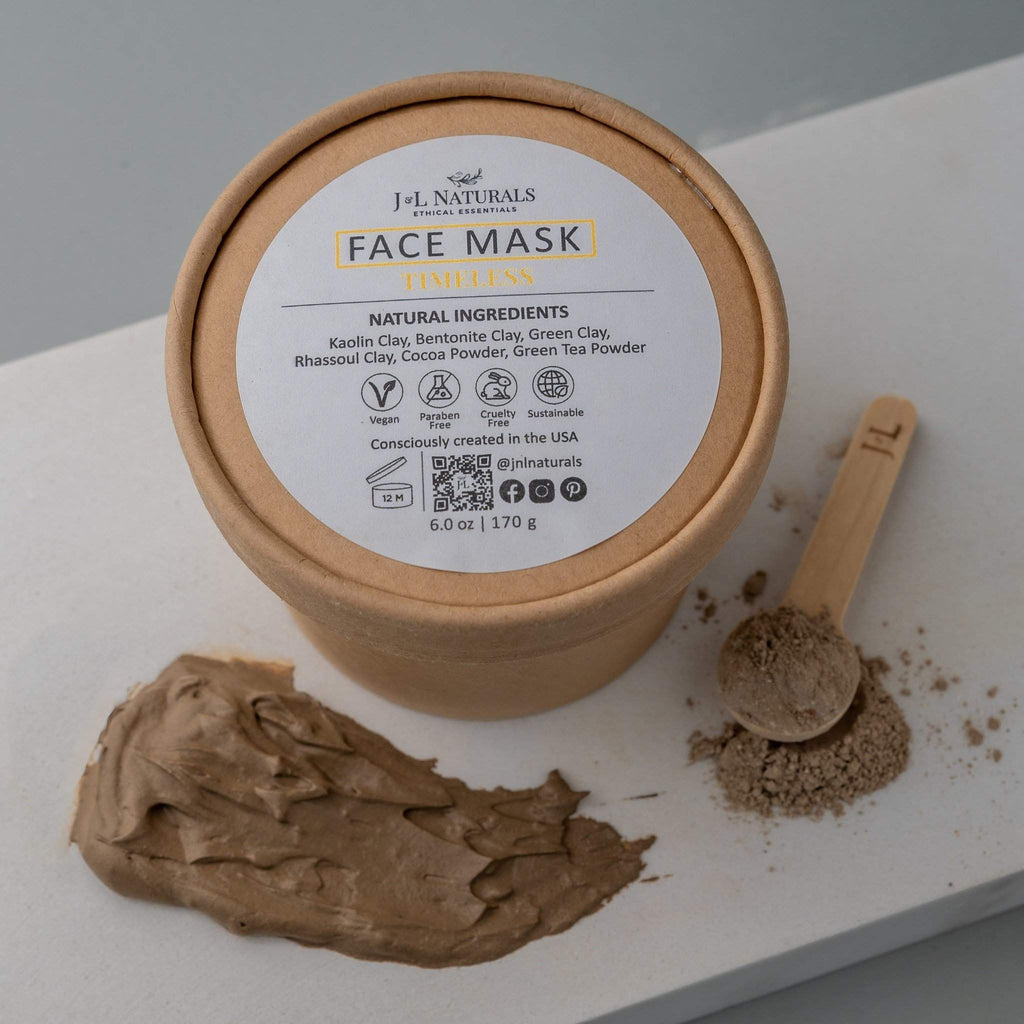 J&L Naturals Balance Face Mask – All-Natural & Zero-Waste