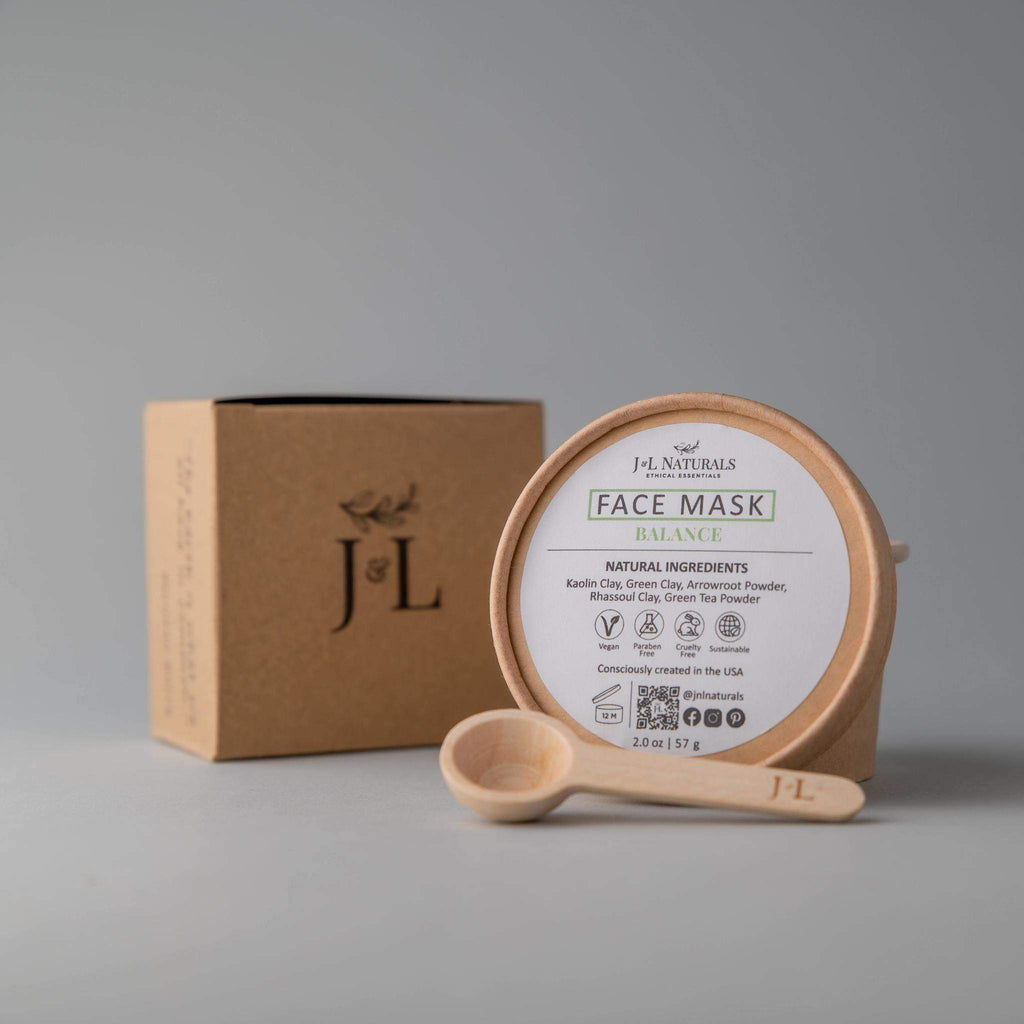 J&L Naturals Balance Face Mask – All-Natural & Zero-Waste