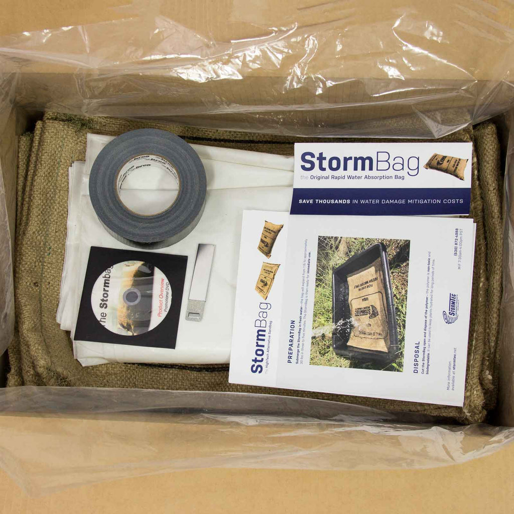 STORM BAGS Garage Door Kit | Double-Wide