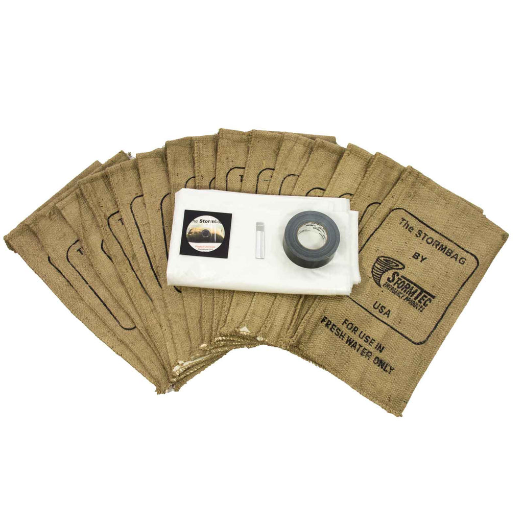 STORM BAGS Garage Door Kit | Single-Wide