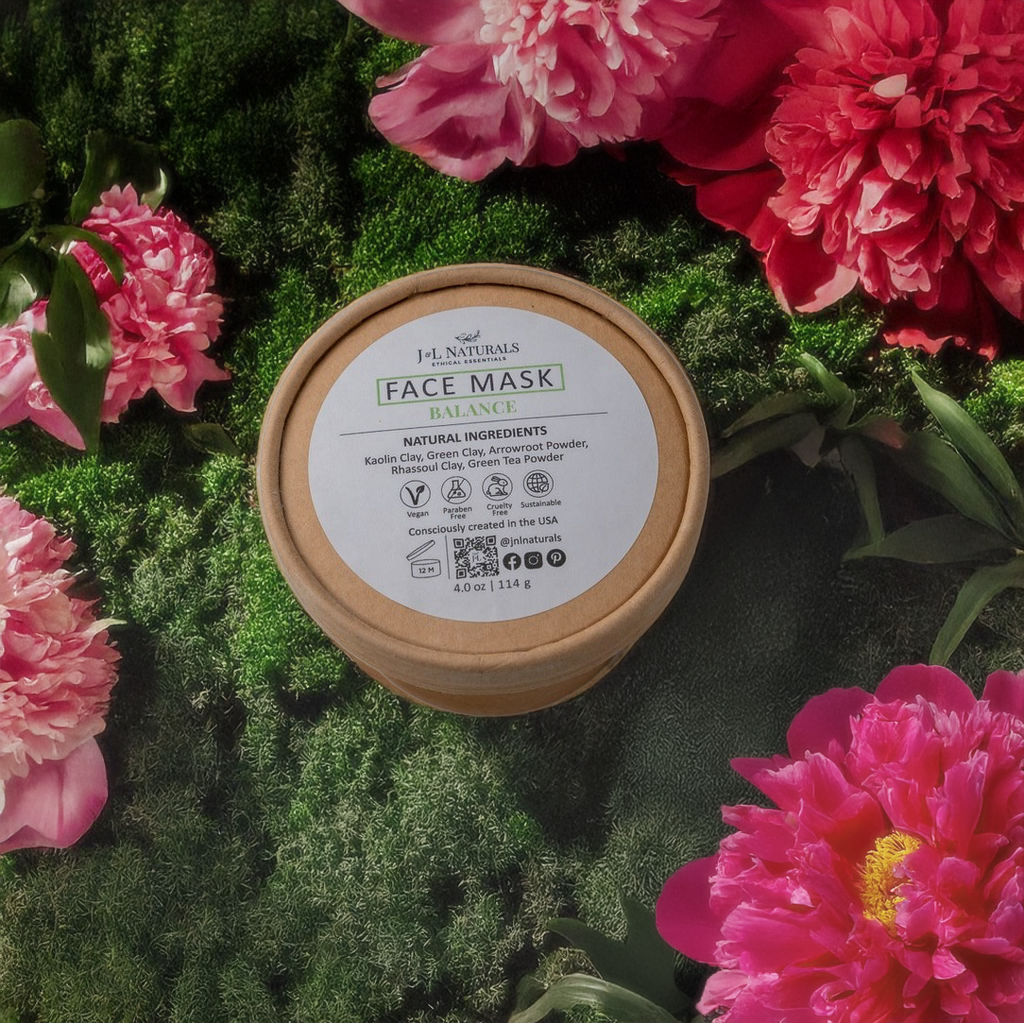 J&L Naturals Balance Face Mask – All-Natural & Zero-Waste