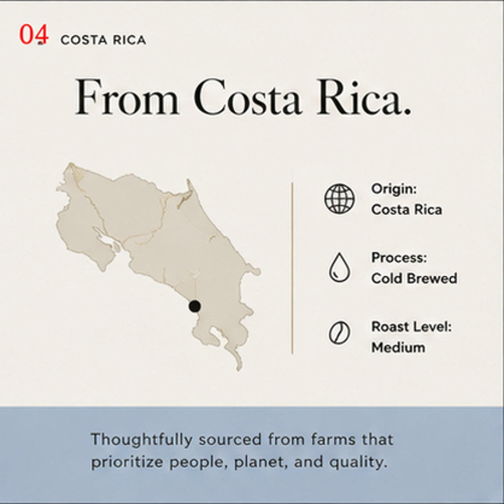 Revive Cold Brew – Regeneratively Grown in Costa Rica’s Highlands
